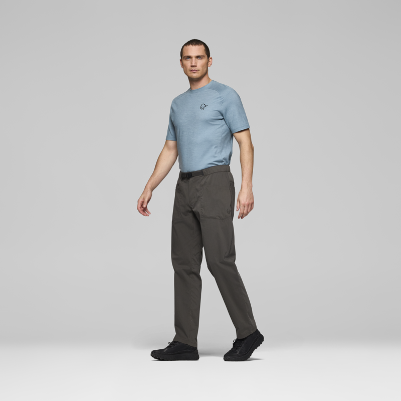 Norrona Men's Femund Mid Cotton Pants Beluga-3