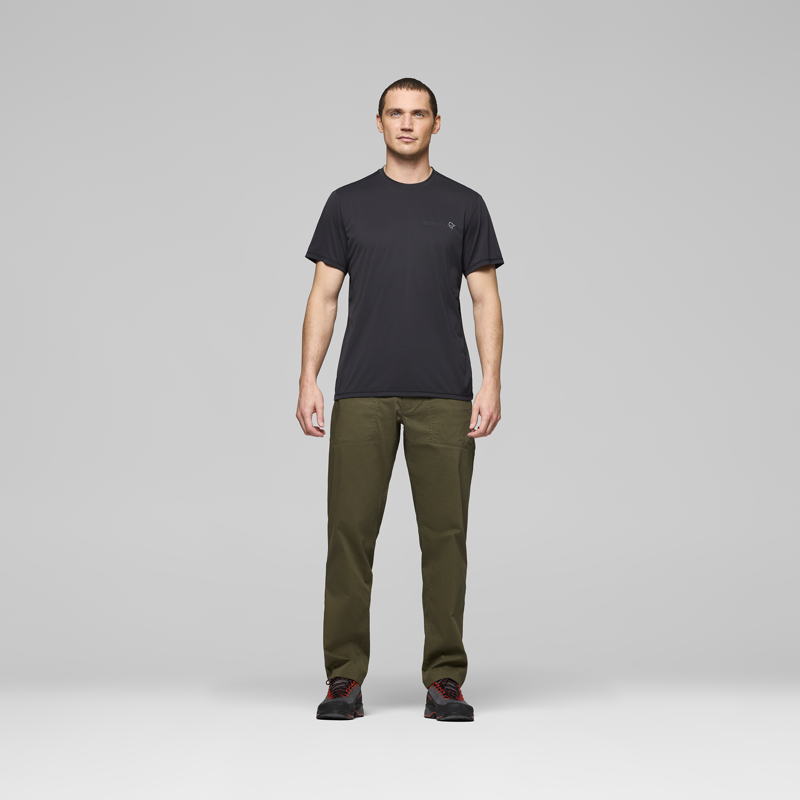 Norrona Men's Femund Mid Cotton Pants Olive Night-4