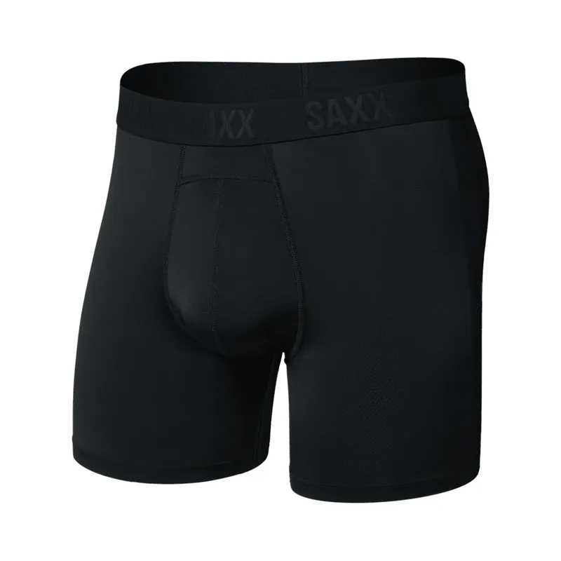 SAXX Men's Smooth Flex Light Compression Shorts Black