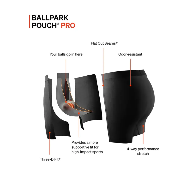 SAXX Men's Smooth Flex Light Compression Shorts Black-4