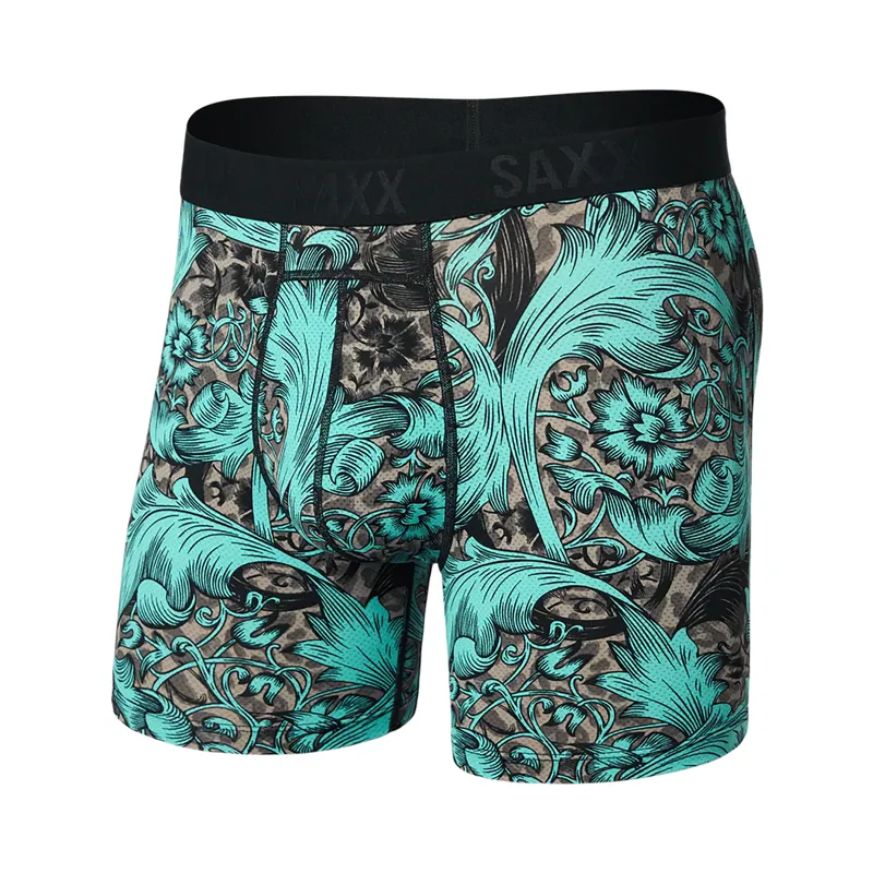 SAXX Men's Smooth Flex Light Compression Shorts Fleur