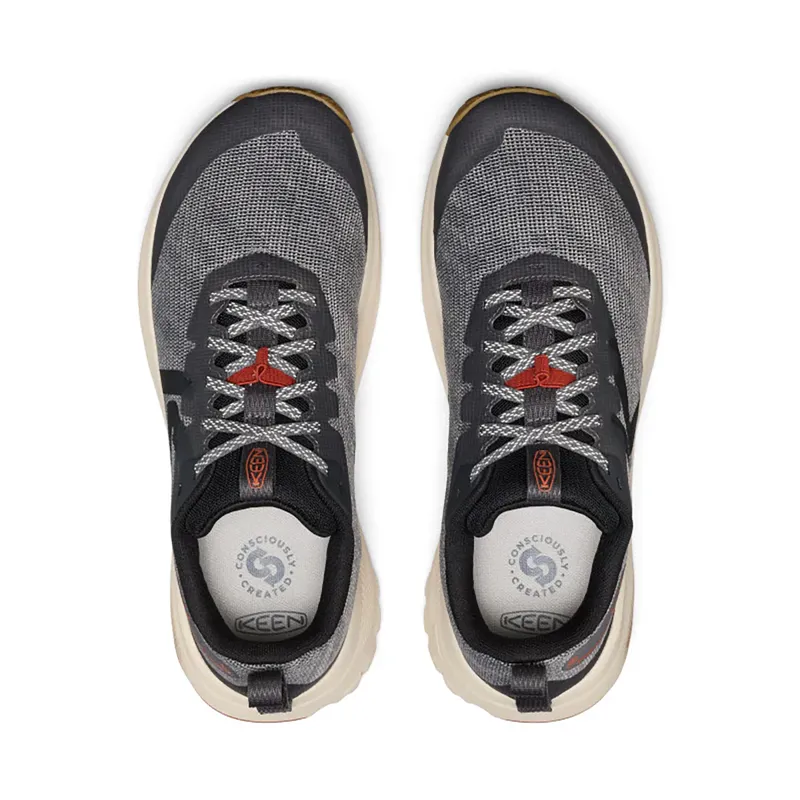 Keen Men's Roam Trail Running Shoes Magnet / Burnt Brick-3