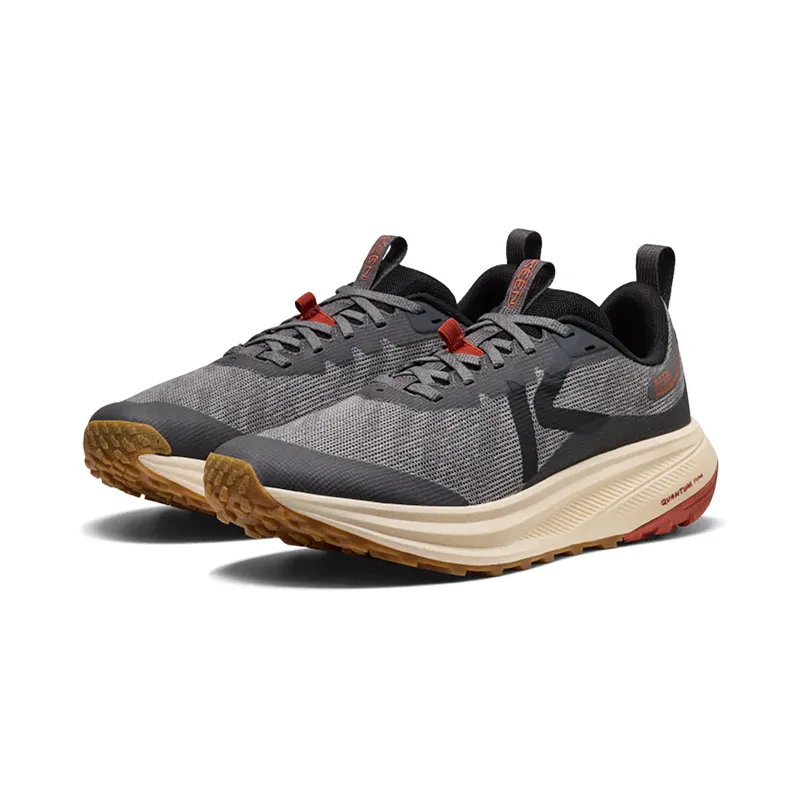 Keen Men's Roam Trail Running Shoes Magnet / Burnt Brick-5