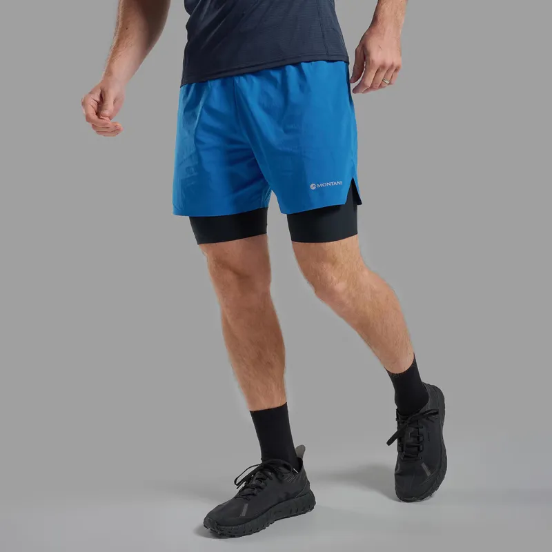 Montane Men's Jetstream 5 Inch Shorts Neptune Blue-4