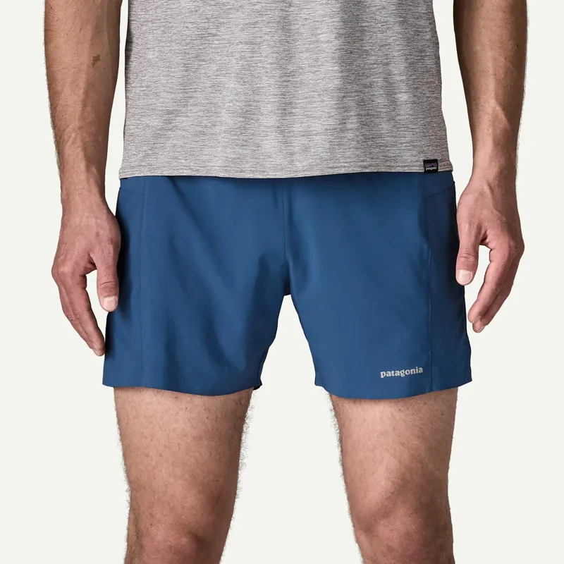 Patagonia Men's Strider Pro 5in Shorts Clement Blue-3