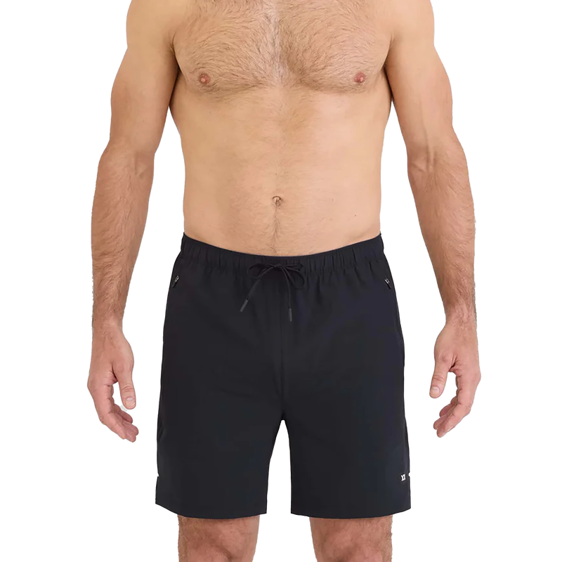 Saxx Men's Power Moves 2N1 Shorts 7 Inch Black