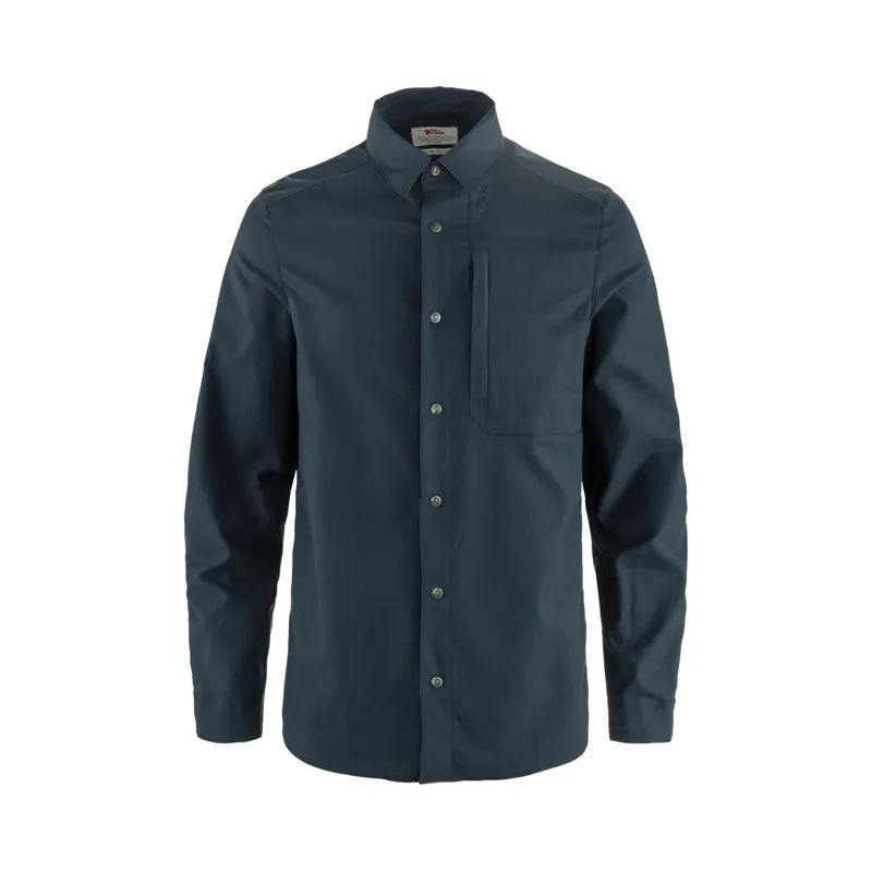 Fjalraven Men's Keb Trekking LS Shirt Dark Navy