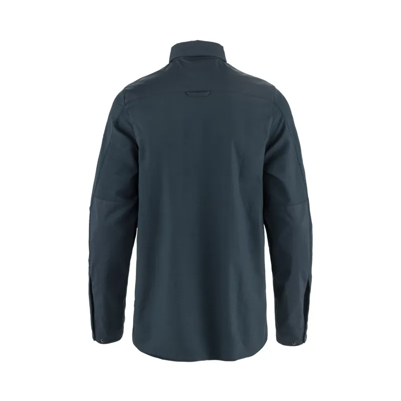 フェールラーベン ケブトレックシャツ keb trek shirt LS メンズM グレー 未使用