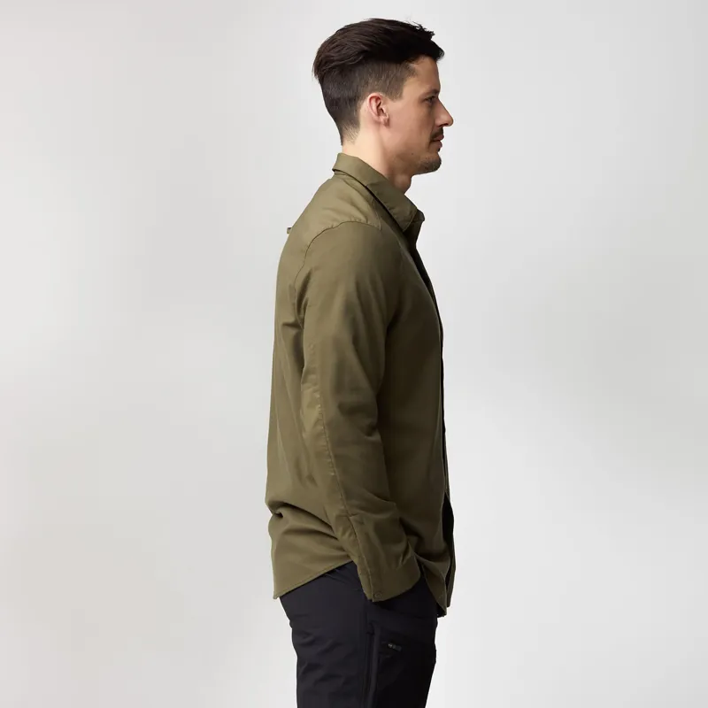 Fjalraven Men's Keb Trekking LS Shirt Laurel Green-4