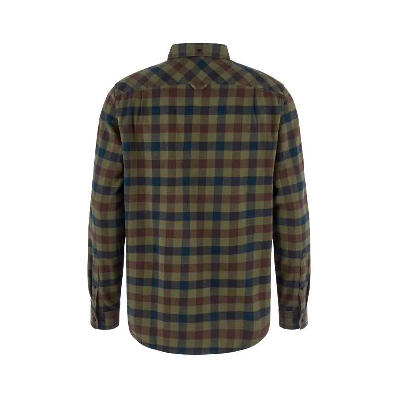 Fjallraven Skog Relaxed Shirt Laurel Green / Dark Navy-1