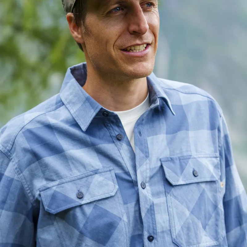 Norrona Men's Femund Flannel Light Shirt Winter Twig-4