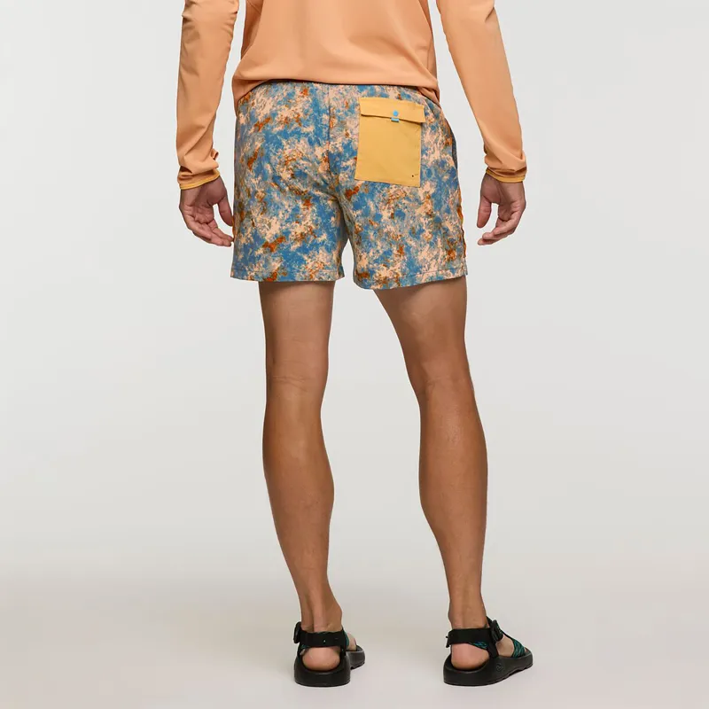 Cotopaxi Men's Brinco Five Inch Shorts Print Galactic Drizzle-4