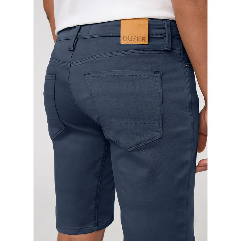 Duer Men's No Sweat Relaxed Shorts Heritage Blue-1