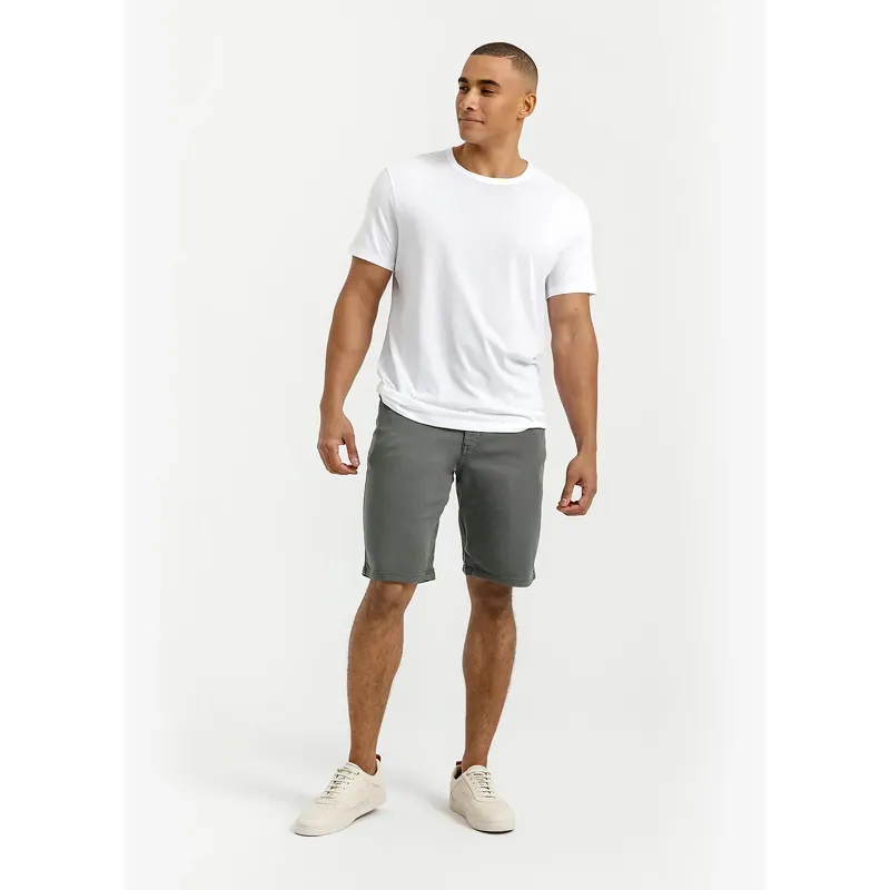 Duer Men's No Sweat Relaxed Shorts Gull-4
