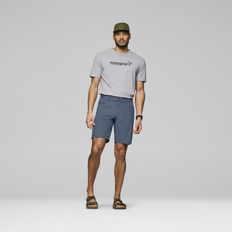 Norrona Men's Femund Cotton Shorts Vintage Indigo-4