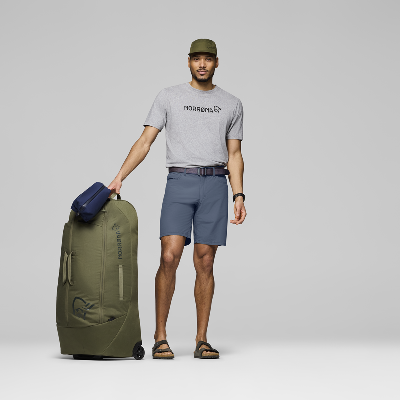 Norrona Men's Femund Cotton Shorts Vintage Indigo-3