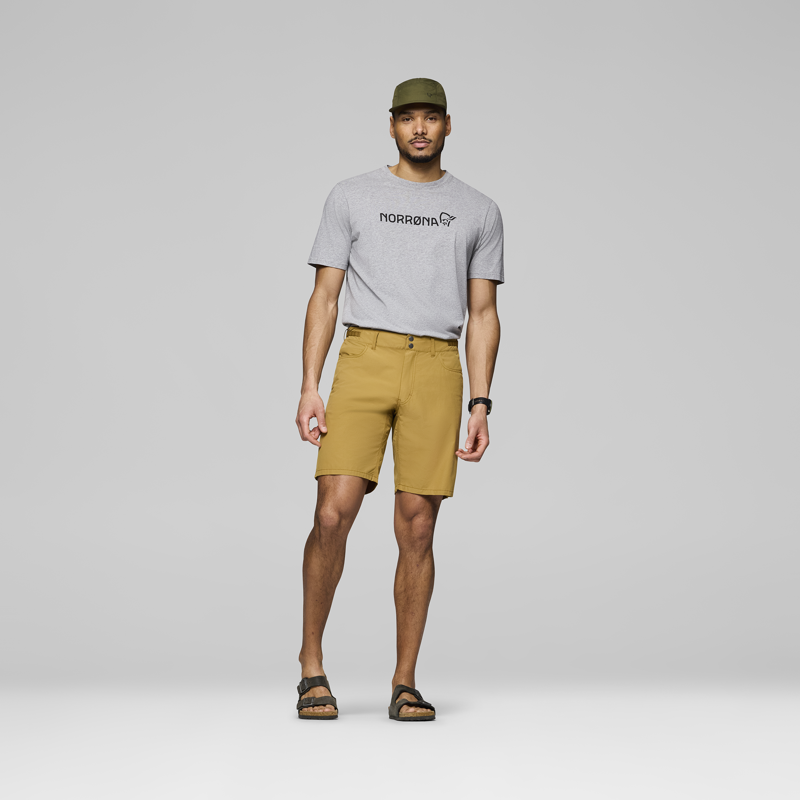Norrona Men's Femund Cotton Shorts Camelflage-4