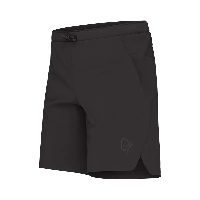 Norrona Men's Senja Flex1 9 inch Running Shorts Caviar-2