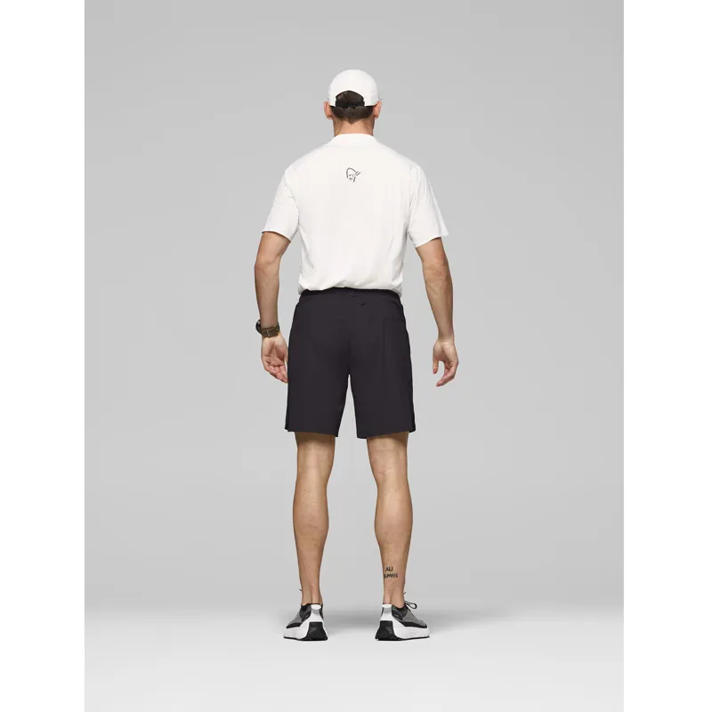 Norrona Men's Senja Flex1 9 inch Running Shorts Caviar-3