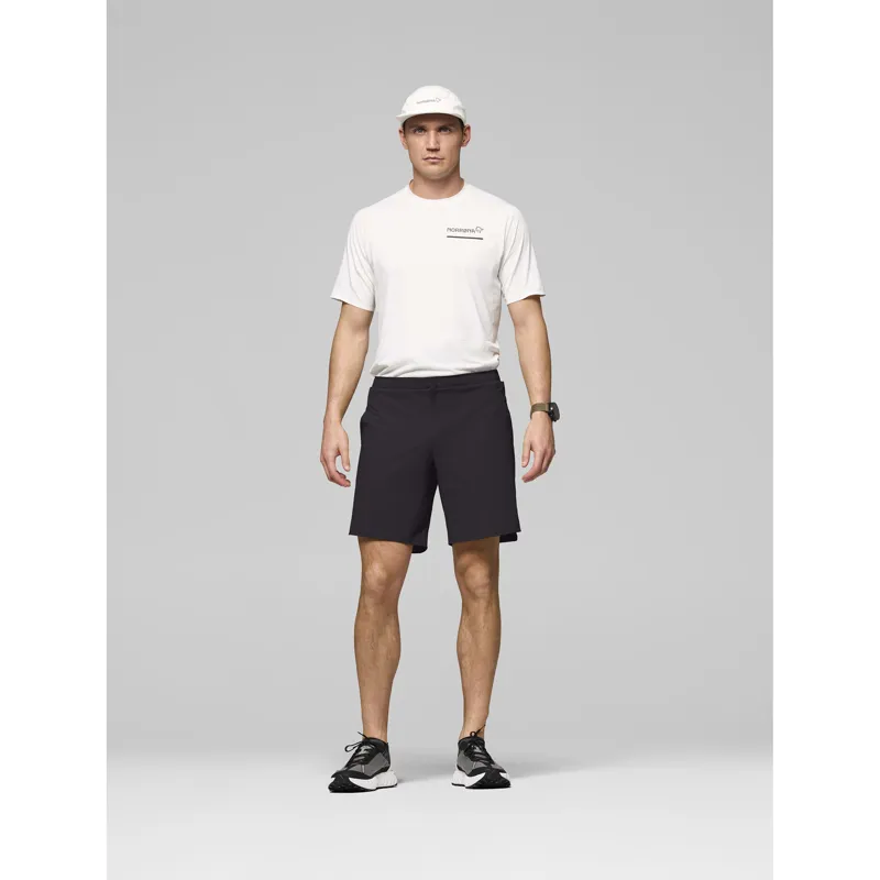 Norrona Men's Senja Flex1 9 inch Running Shorts Caviar-5