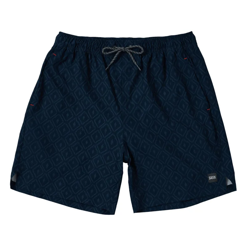 SAXX Multi-Sport 2in1 7inch Shorts Ikat Check Navy