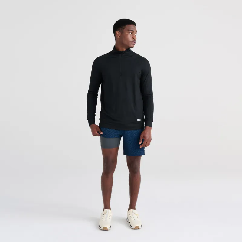 SAXX Multi-Sport 2in1 7inch Shorts Ikat Check Navy-4