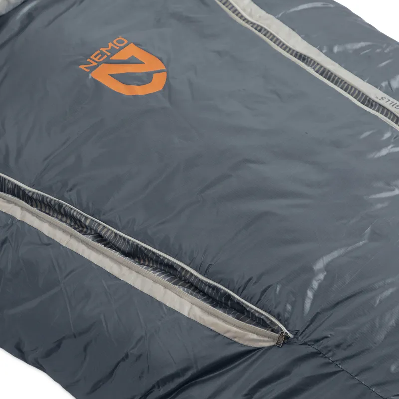 Nemo Men's Forte 20 Classic Spoon Regular Sleeping Bag Fort Peli-13