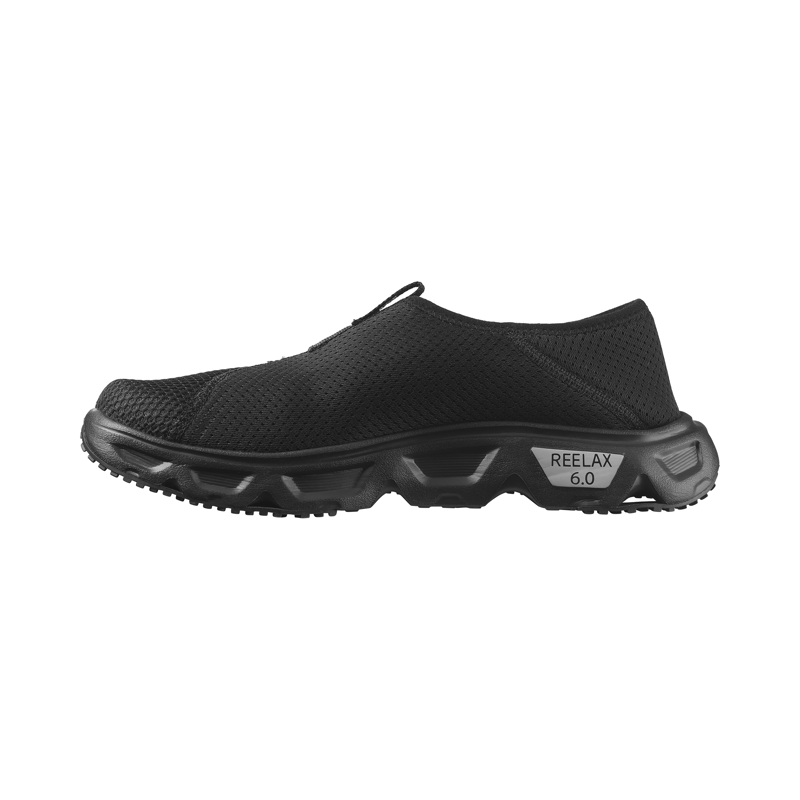 Salomon Men's Reelax Moc 6.0 Recovery Footwear Black / Black-1