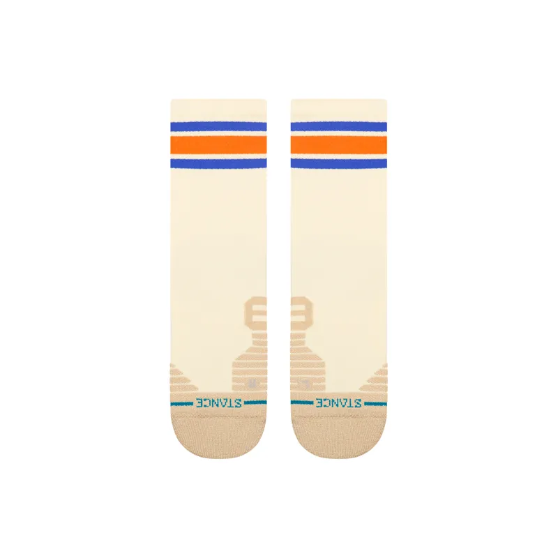 Stance Boyd Mid Ribbed Crew Socks Canvas-1