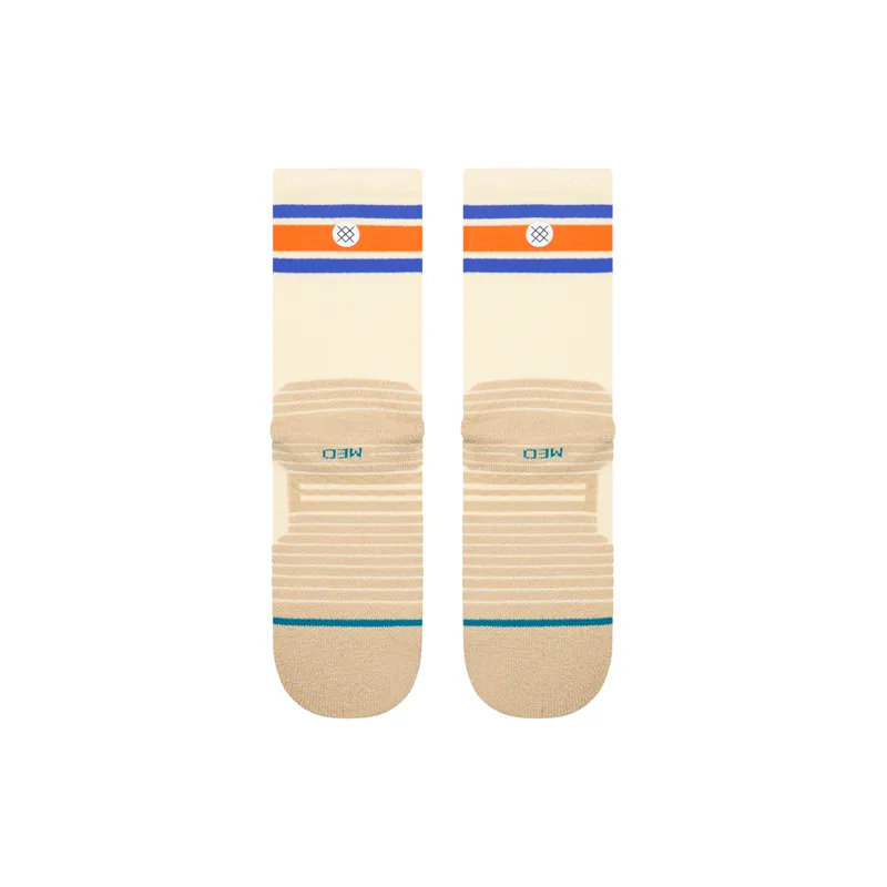 Stance Boyd Mid Ribbed Crew Socks Canvas-2
