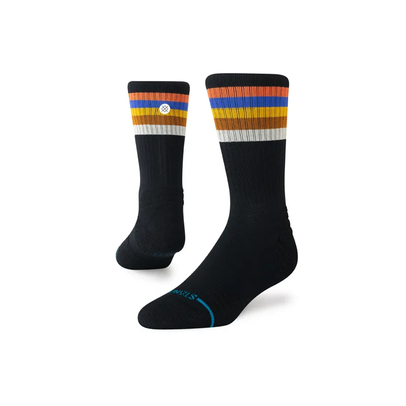 Stance Maliboo Ribbed Mid Crew Socks Coral