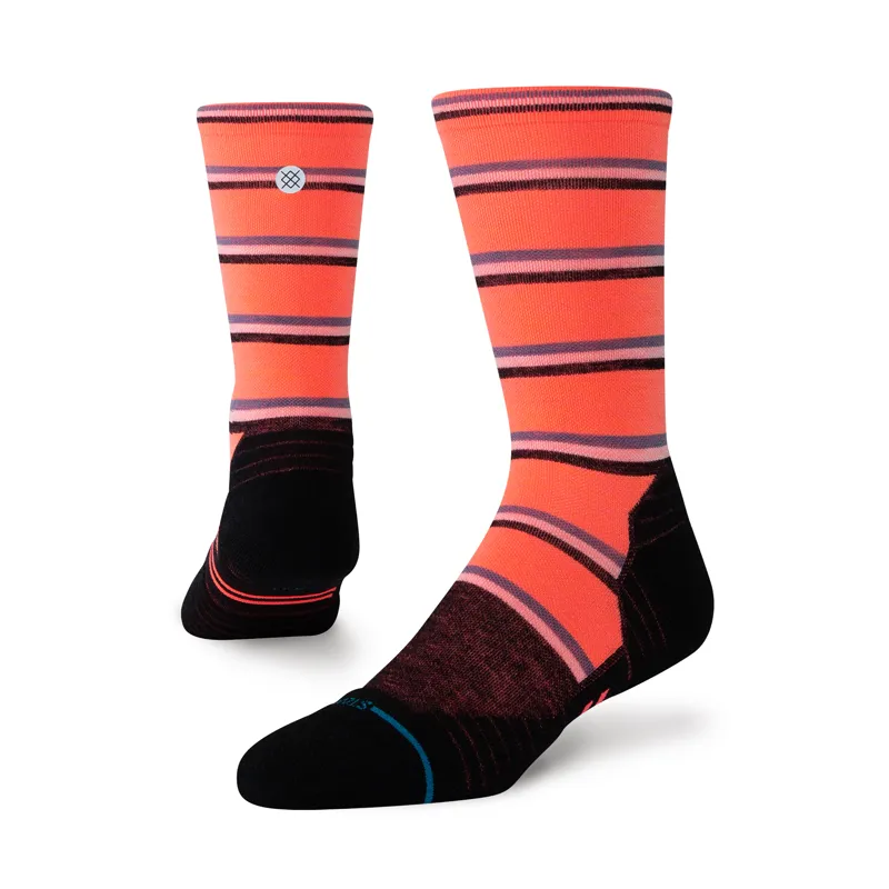 Stance Tumbler Light Wool Crew Socks Neon Pink