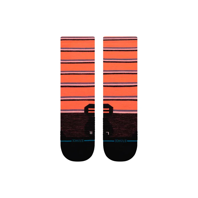 Stance Tumbler Light Wool Crew Socks Neon Pink-1