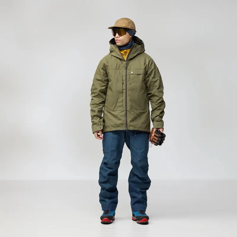 Fjallraven Men's Bergtagen G-1000 Jacket Laurel Green-11