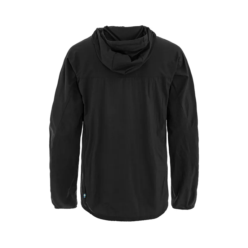 Fjallraven Men's Bergtagen Windshell Jacket Black-1