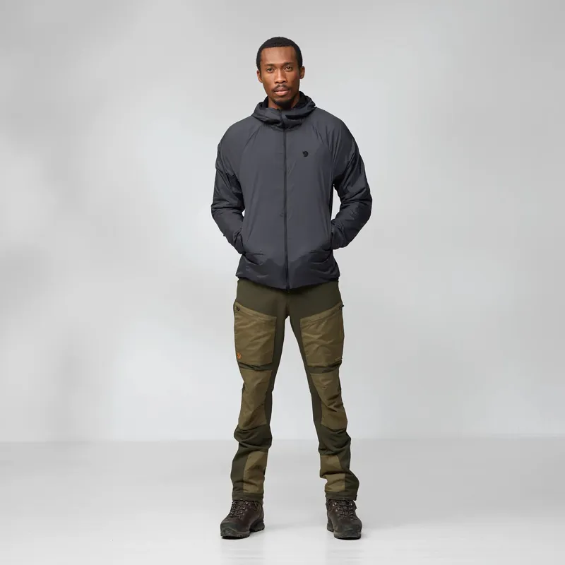 Fjallraven Men's Keb Thermal Wind Jacket Mountain Blue-2