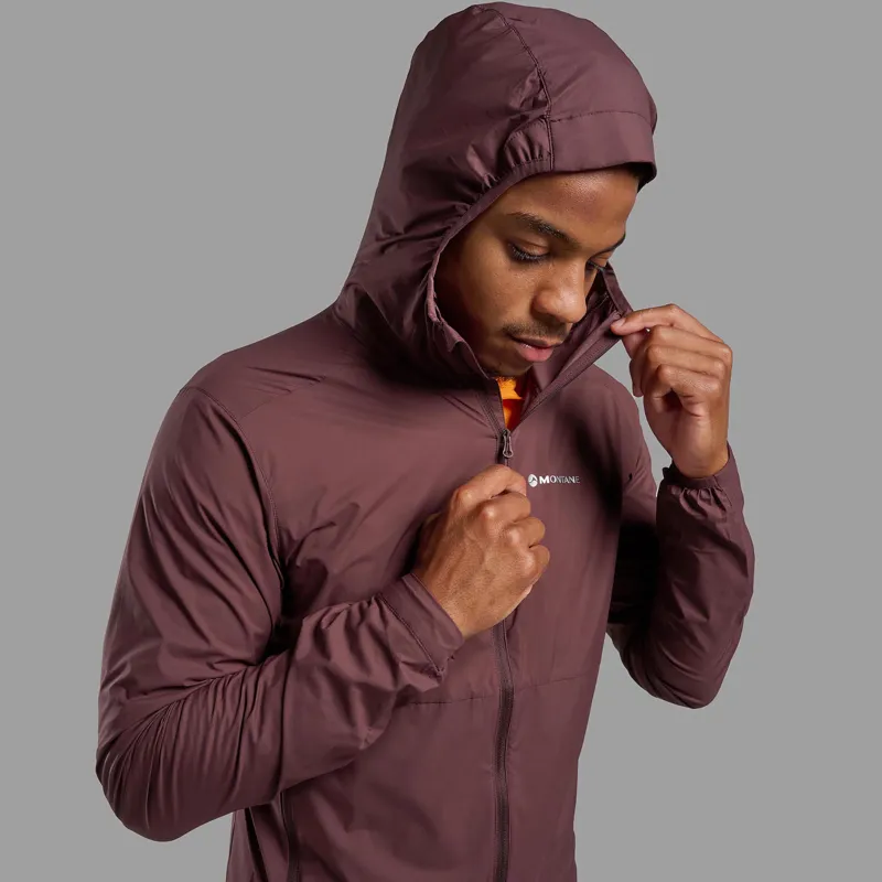 Montane Men's Featherlite Hoodie Dark Garnet-4