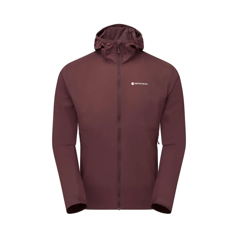 Montane Men's Featherlite Hoodie Dark Garnet