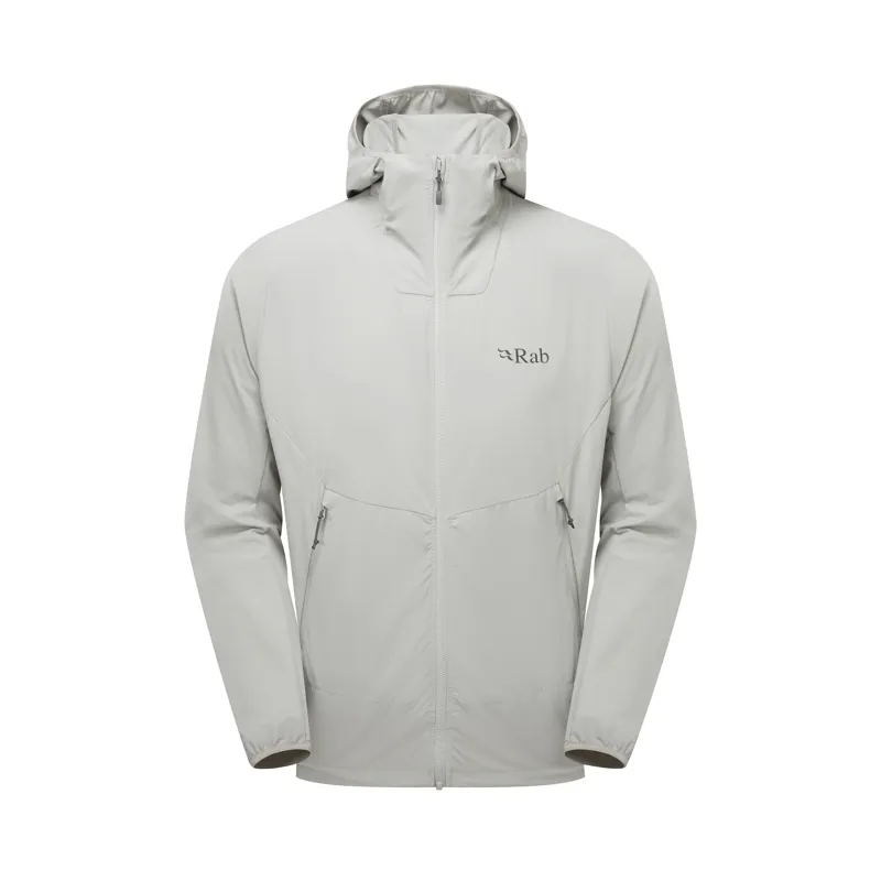 Rab Men's Borealis Hooded Jacket Light Zinc