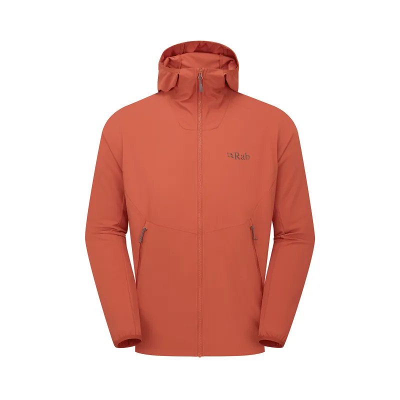 Rab Men's Borealis Hooded Jacket Tuscan Red
