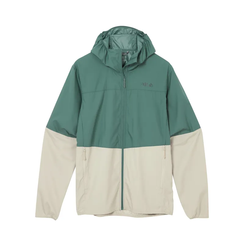 Rab Men's Windgather Hoody Sage / Pebble