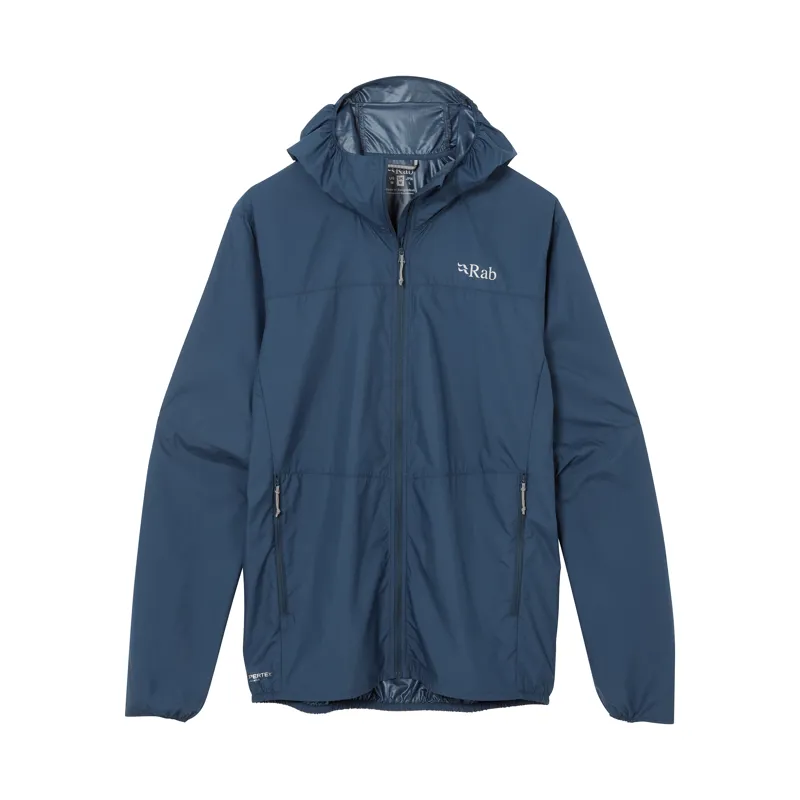 Rab Men's Windgather Hoody Tempest Blue