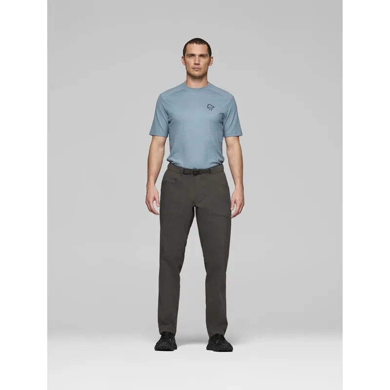 Norrona Men's Femund Mid Cotton Pants Beluga-4