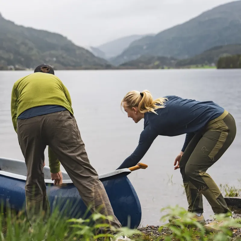 Norrona Men's Femund Mid Cotton Pants Olive Night-7