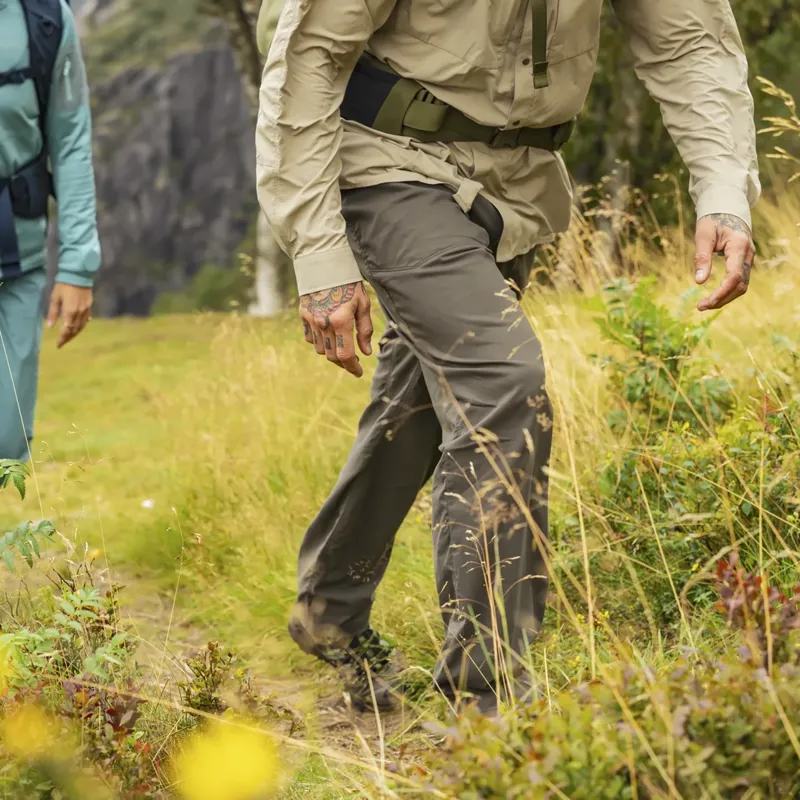 Norrona Men's Femund Mid Cotton Pants Olive Night-8