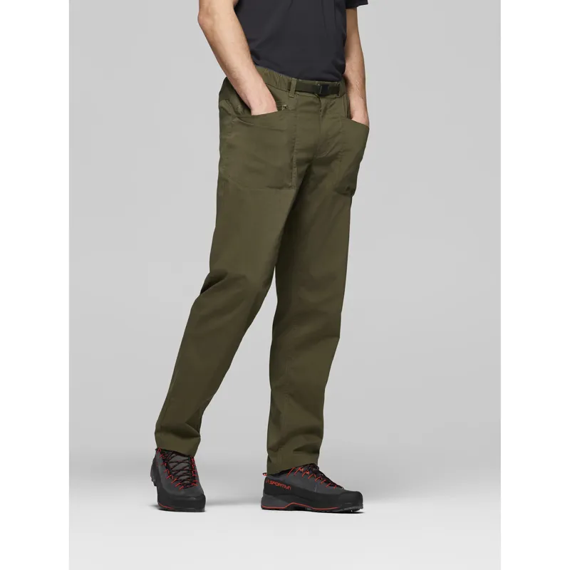 Norrona Men's Femund Mid Cotton Pants Olive Night-3