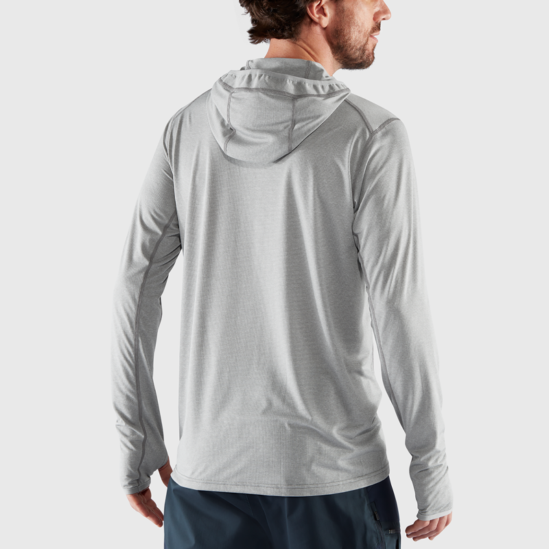 Fjallraven Mens Abisko Sun Hoodie Black-3