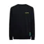 La Sportiva Men's Climbing On The Moon Sweatshirt Nero / Giallo