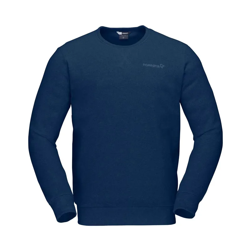 Norrona Men's Femund Warm2 Crew Neck Sweater Indigo