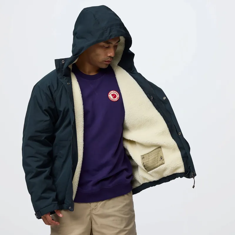 Fjallraven Men's Vardag G-1000 Pile Jacket Wood Brown-7
